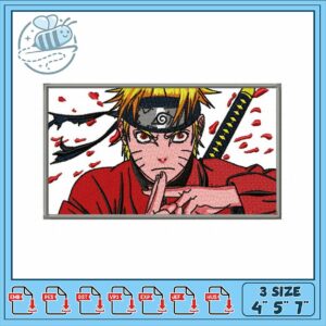 Naruto Embroidery Design for Creative Projects