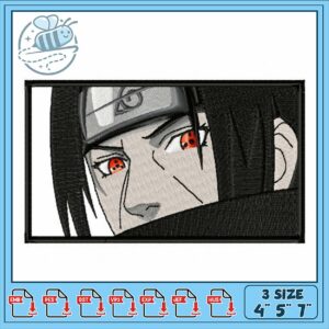 Naruto Inspired Embroidery Design for All Projects