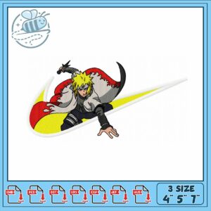 Naruto Inspired Embroidery Design for Creative Projects