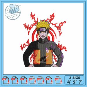 Naruto normal design embroidery