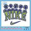 Nike Christmas Embroidery Design