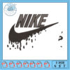 Nike Embroidery Design 4x5x7 Inch