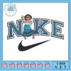 Nike Embroidery Design Format in Three Sizes Available