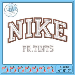 Nike Embroidery Design for Custom Clothing and Crafts