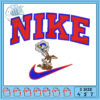 Nike Flame Embroidery Design