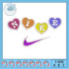 Nike Hearts Embroidery Design for Custom Projects