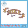 Nike Logo Embroidery Design 3 Sizes