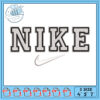 Nike Logo Embroidery Design in Multiple Sizes