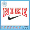 Nike Logo Embroidery Design for Crafts 3 Sizes