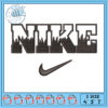 Nike Logo Embroidery Design for Custom Apparel 4x5x7