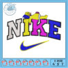 Nike Scream Knife Embroidery Design