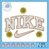 Nike Style Embroidery Design in Three Sizes Available