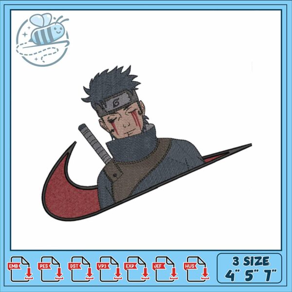 Ninja Embroidery Design for Unique Craft Projects