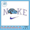 Noke Embroidery Design with Car