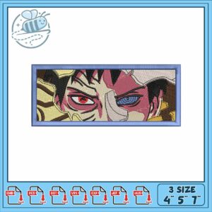 Obito break mask art embroidery Obito break mask art embroidery