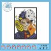 Itachi rectangle design art embroidery, itachi anbu​ embroidery