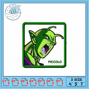 Piccolo Embroidery Design for Craft Projects 4x5x7
