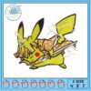 Inosuke design art embroidery, inosuke hashibira​ embroidery