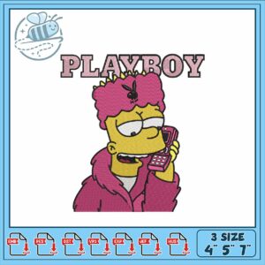 Playful Embroidery Design for Trendy Apparel Styles