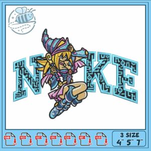 Playful Nike Embroidery Design for Unique Projects