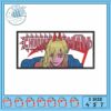 Himura kenshin design art embroidery, kenshin himura​ embroidery