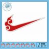 Red Haired Character Nike Logo Embroidery Design File