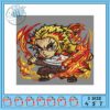 Gyuu eye art design embroidery, tomioka giyu​ embroidery