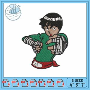 Rock lee art design embroidery