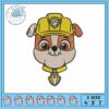 Small bear cart embroidery, share care bear​​​​​ embroidery