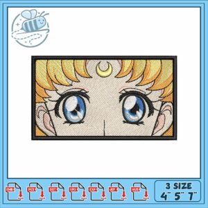 Sailor moon art embroidery