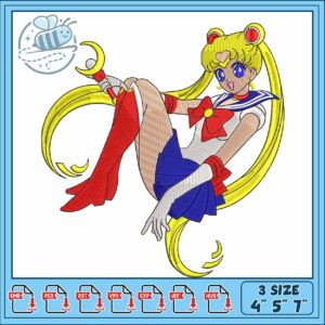 Sailor moon art embroidery Sailor moon art embroidery