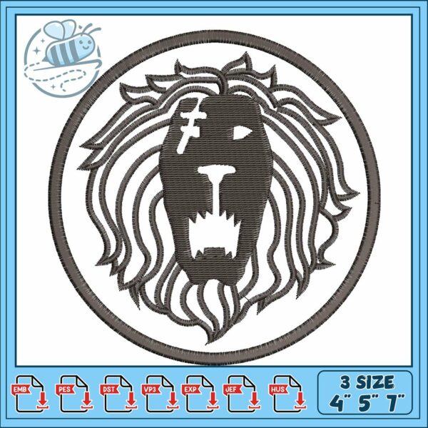 Seven deadly sins ghost embroidery, 7 deadly sins​​ embroidery