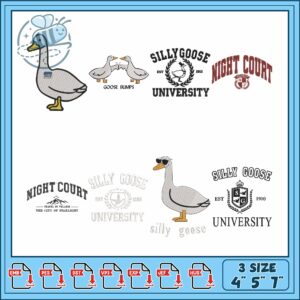 Silly Goose Embroidery Bundle for Fun Projects