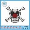 Sanji Embroidery Design with Flame Detail 4×5 7 Inch