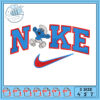 Smurf Nike Embroidery Design