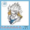 Son gohan saiyan ball embroidery, ultimate son gohan embroidery