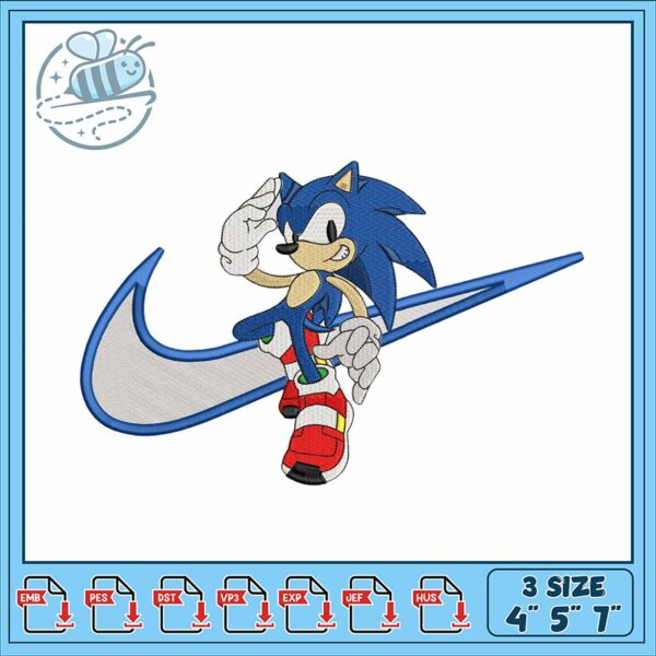Sonic Embroidery Design for Unique Apparel Creation