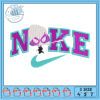 Spider Design Nike Embroidery Pattern for Machines