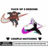 Nickelodeon Couple Embroidery Designs