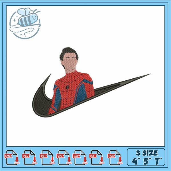Spiderman Embroidery Design for Unique Apparel Use
