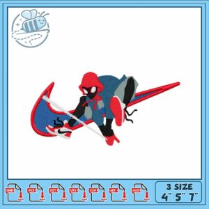 Spiderman Inspired Embroidery Design for All Sizes