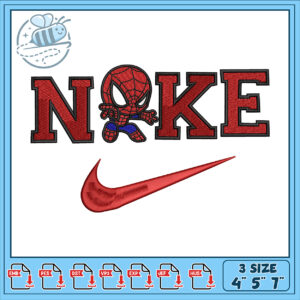 Spiderman Inspired NKE Embroidery Design Download