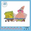 Squidward joke happy embroidery, squidward meme​​​​ embroidery