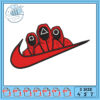 Sporty Nike Embroidery Design Spiderman Theme 4 5 7