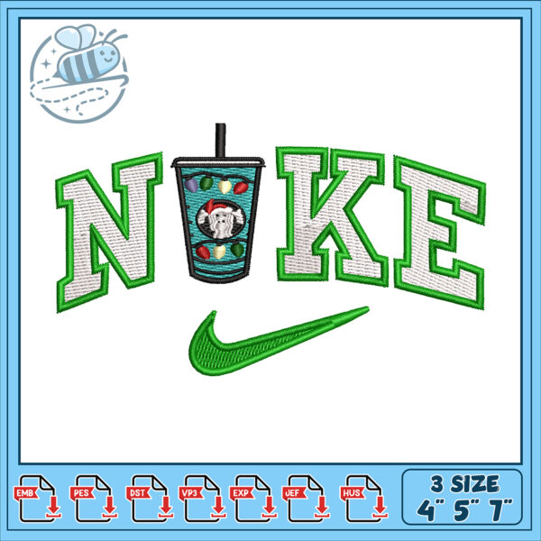 Starbucks Nike Embroidery Design