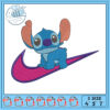 Stitch Hello Kitty Nike Embroidery Design