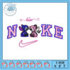 Stitch Nike Embroidery Design 3 Sizes