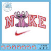 Stitch Love Nike Embroidery Design