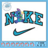 Stitch Nike Embroidery Design