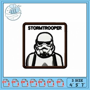 Stormtrooper Embroidery Design for All Projects